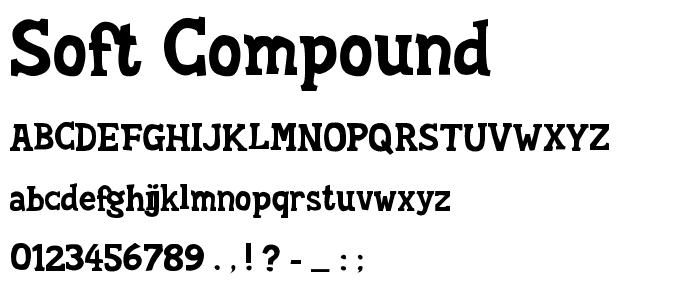 Soft Compound font